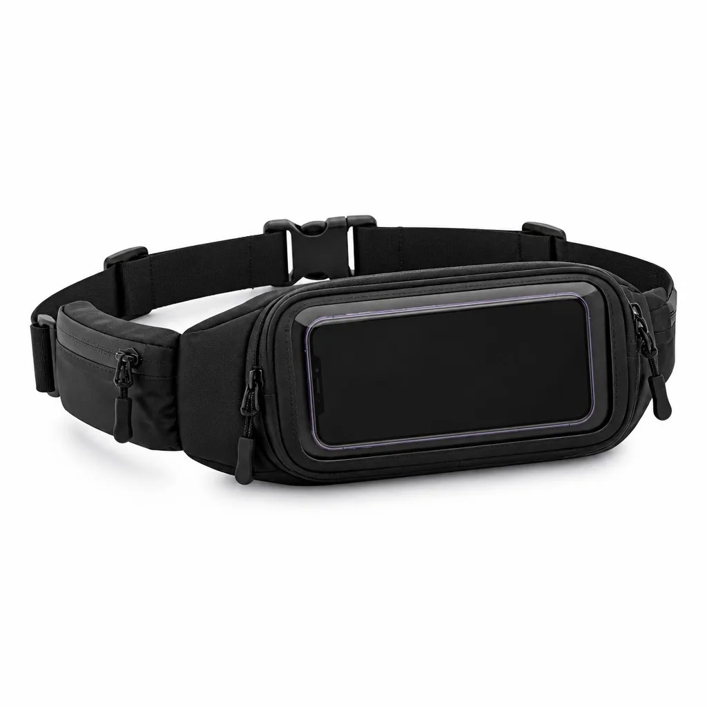Custom Ski Waist Bag Small Belt Pack with Phone Pocket