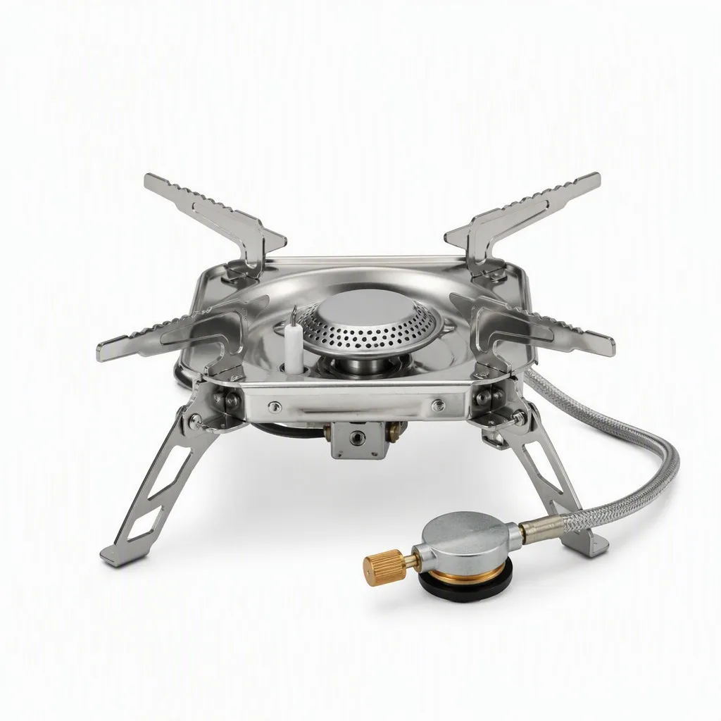 Hiking Camping Stove Portable Folding Gas
