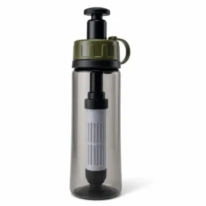 Custom Pump Hiking Water Filter Bottle