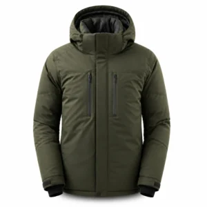 Custom Down Hiking Jacket Waterproof Breathable
