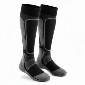 Custom Compression Ski Sock Merino Wool Thermal Cushion