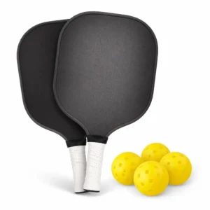 Custom 2 Paddles 4 Balls Pickleball Starter Kit