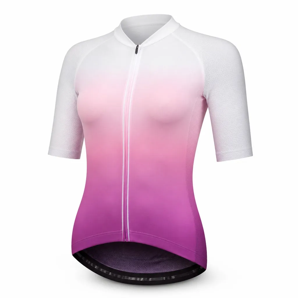 Custom Women Cycling Jersey Summer Pro