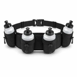 Custom Running Hydration Belt 4 Bottles Marathon