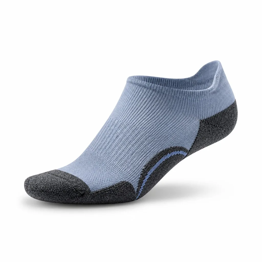 Custom No-Show Running Sock Cushioned