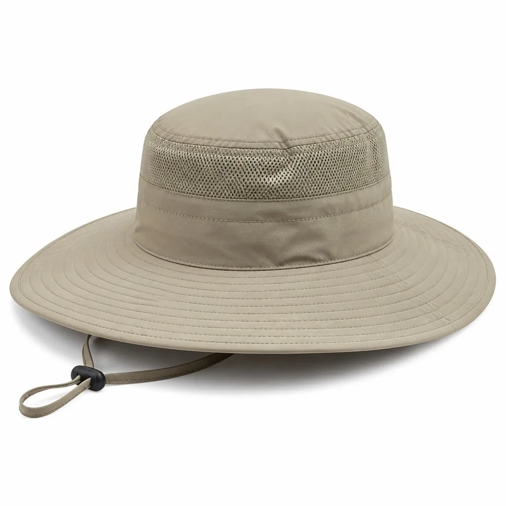 Custom Hiking Sun Hat Wide Brim UPF50+ Breathable