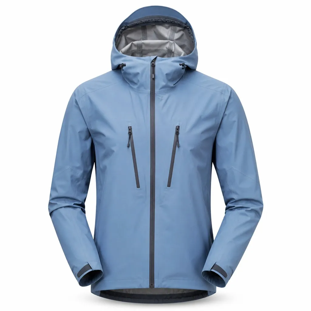 Custom Trail Running Jacket Waterproof Breathable 8K