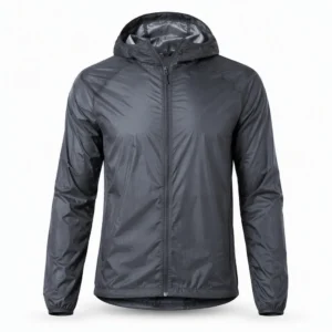 Custom Running Rain Jacket Lightweight Packable