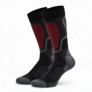 Custom Mid Weight Ski Sock Merino Wool Thermal Cushion
