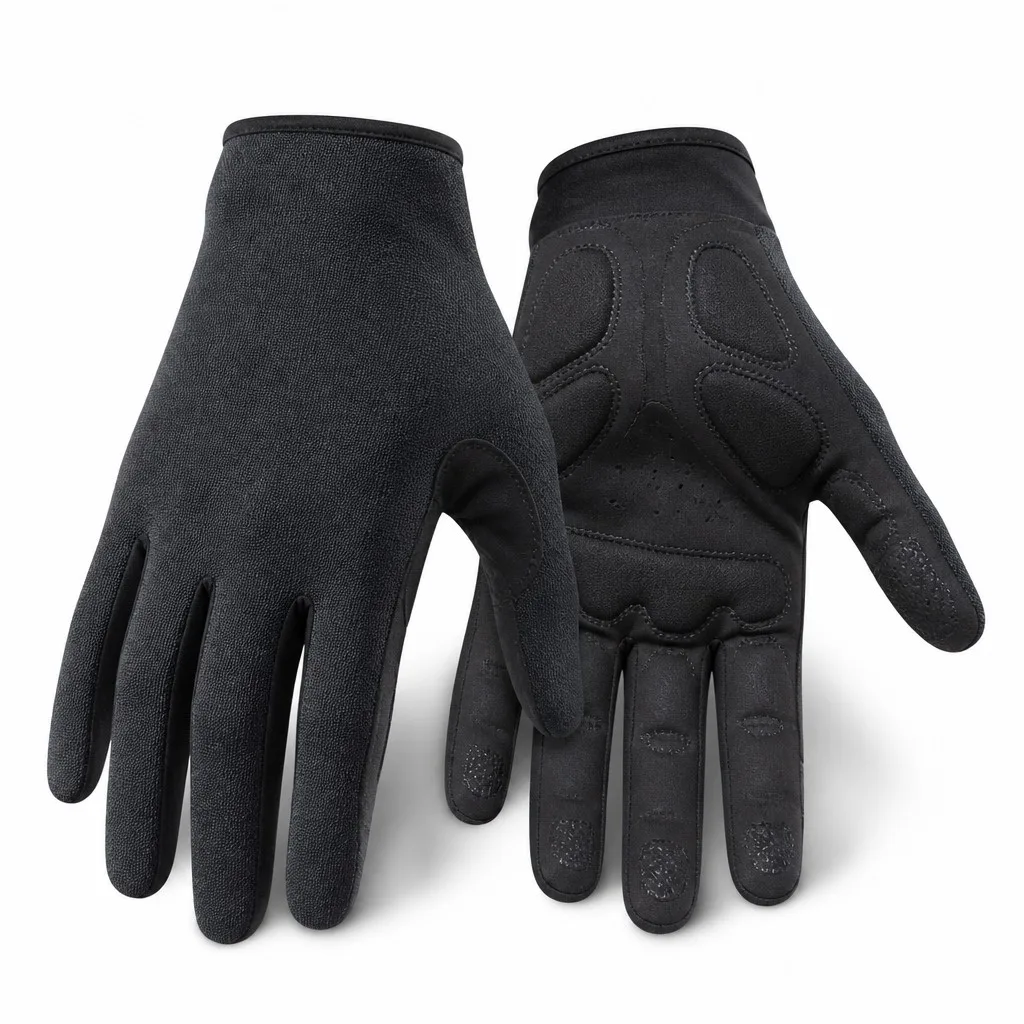 Custom Cycling Gloves Full Finger Gel Padded