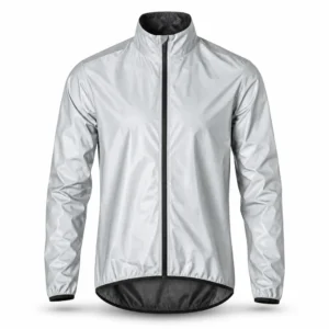 Custom Cycling Rain Jacket 2.5L Reflective