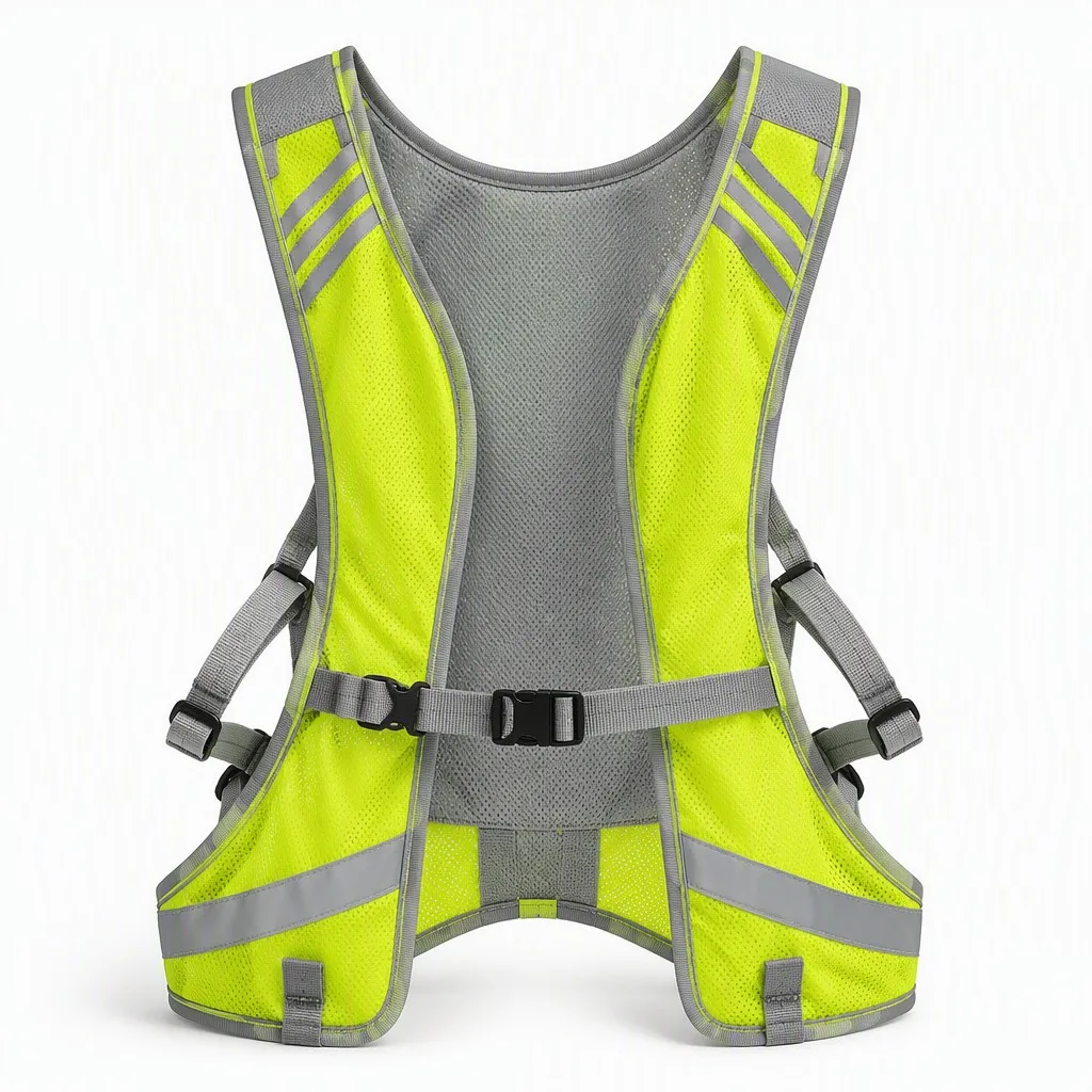 Custom Trail Running Reflective Vest Hi-Vis Safety