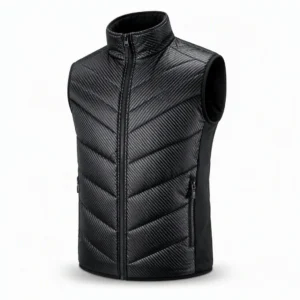 Custom Heated Vest for Hiking Carbon Fiber 5V