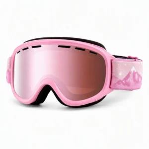Custom Kids Ski Goggles Anti-Fog Soft Frame with Strap
