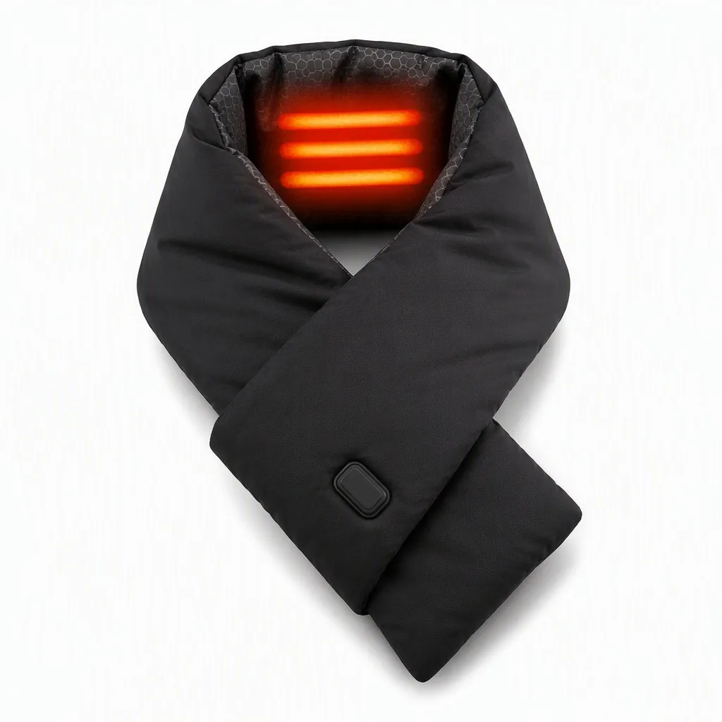 Custom Heated Neck Scarf Winter Rechargeable
