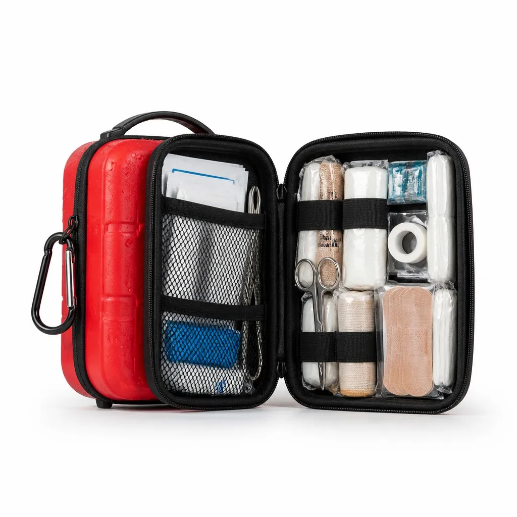 Custom Hiking First Aid Kit Waterproof Compact 100PCS