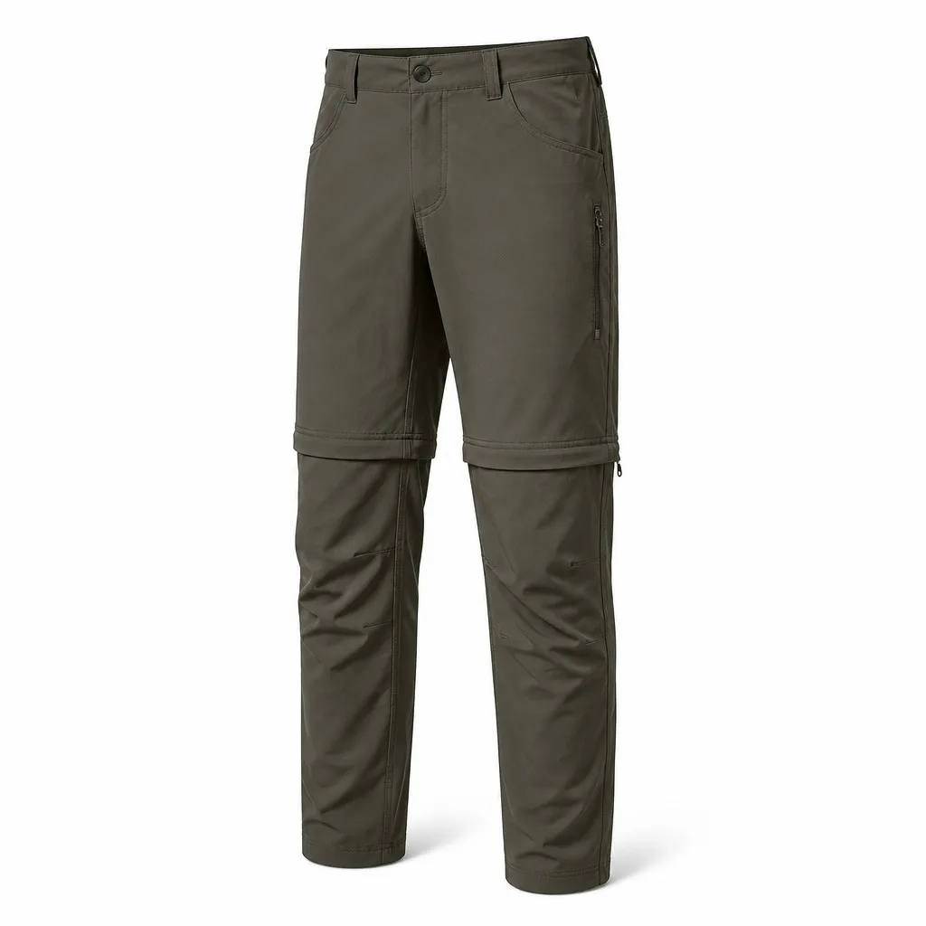 Custom Trail Running Pants Convertible Zip-Off Quick Dry