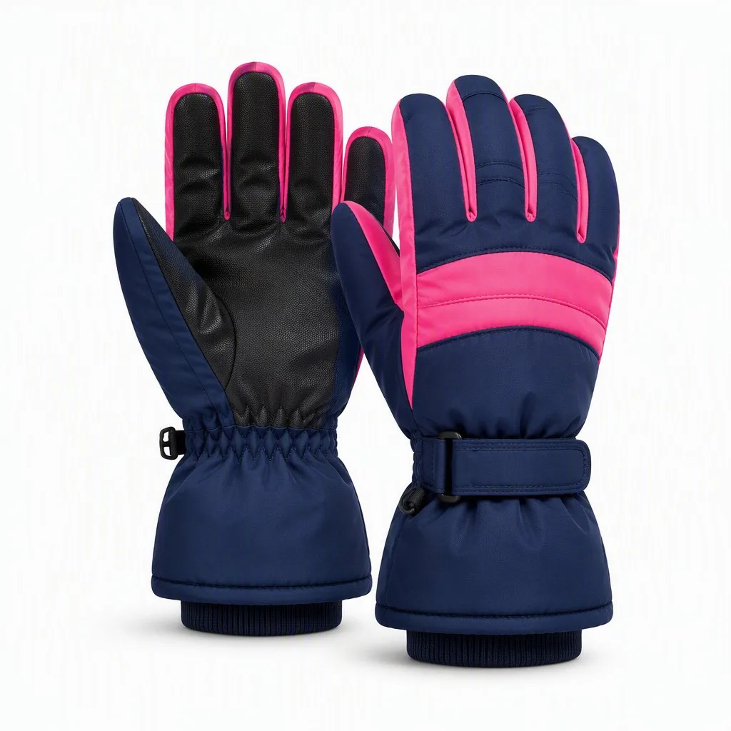 Custom Kids Ski Glove Thermal Waterproof Insulated