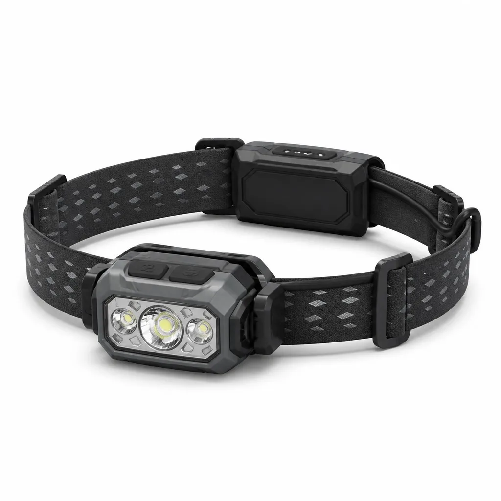 Custom 1000lm Trail Running Headlamp Rechargeable