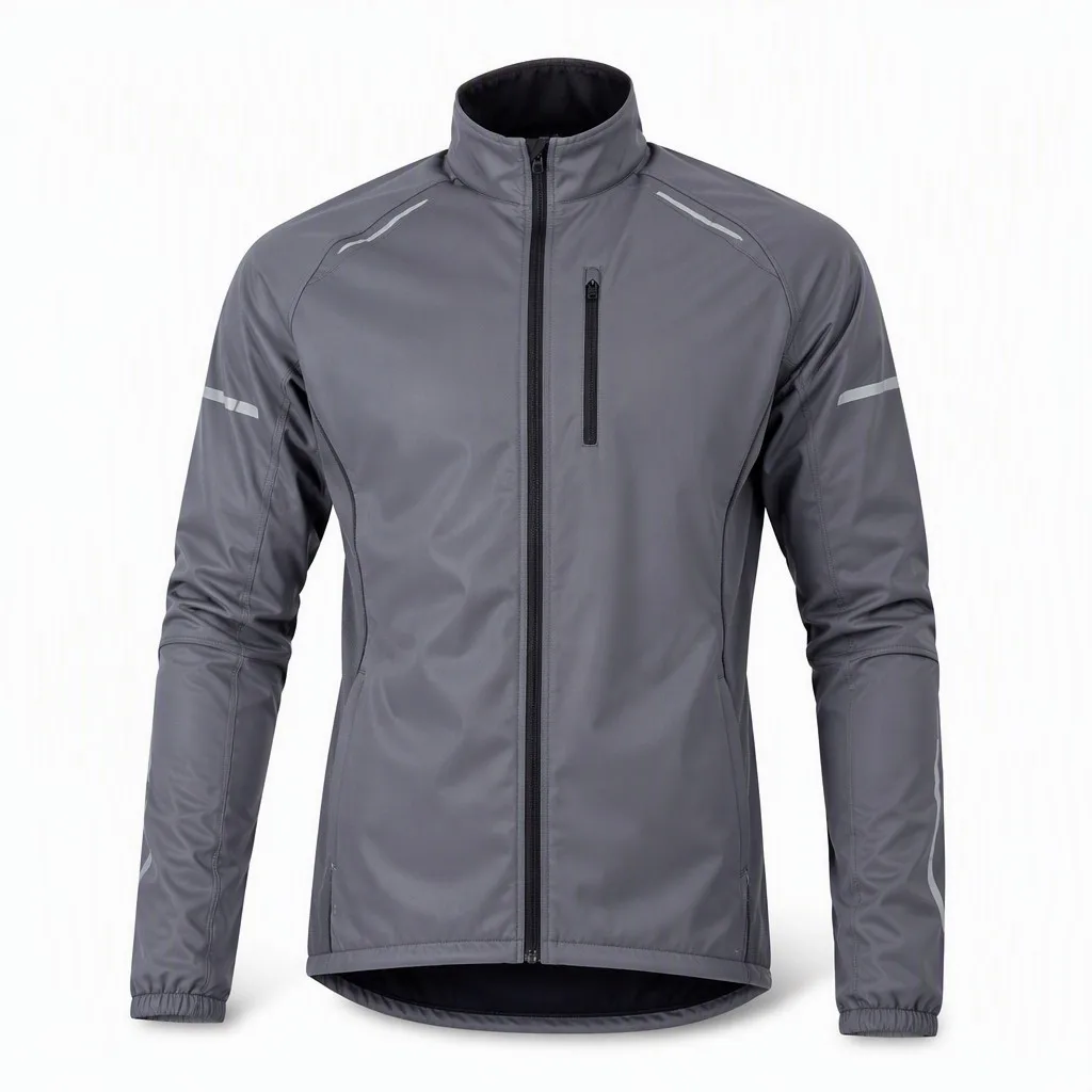 Custom Running Jacket Winter Thermal Reflective