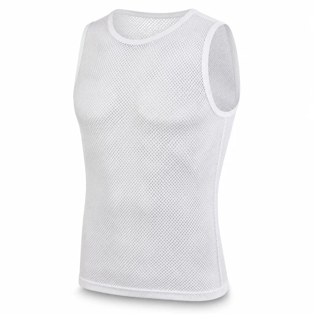 Custom Cycling Sleeveless Base Layer Cooling Mesh