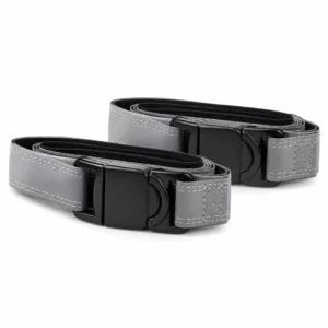 Custom Reflective Ski Strap Hook Loop with Buckle