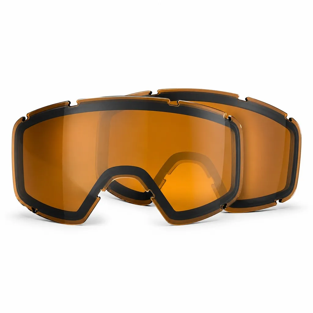 Custom Low Light Ski Goggle Lens Replacement