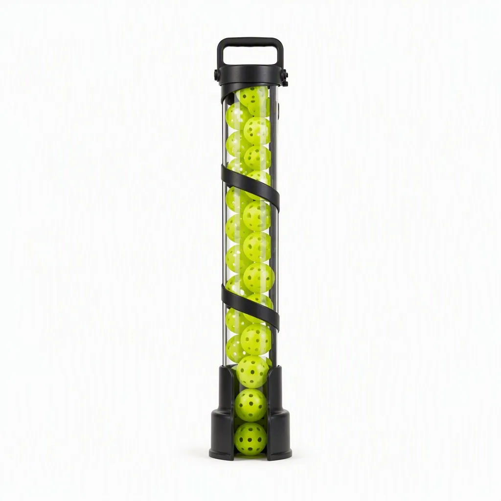 Custom Pickleball Ball Hopper Pickup Tube 36 Balls