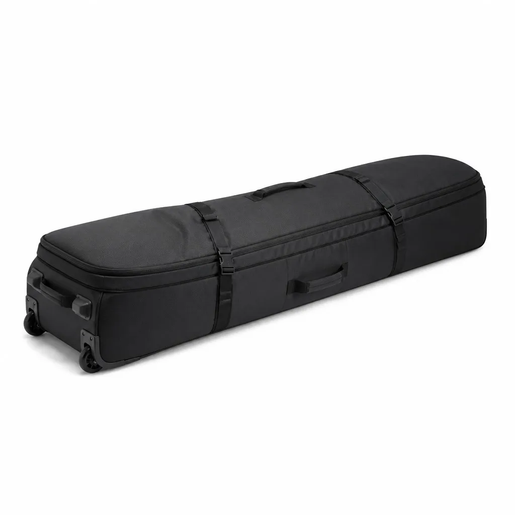 Custom Single Board Snowboard Bag Padded Rolling