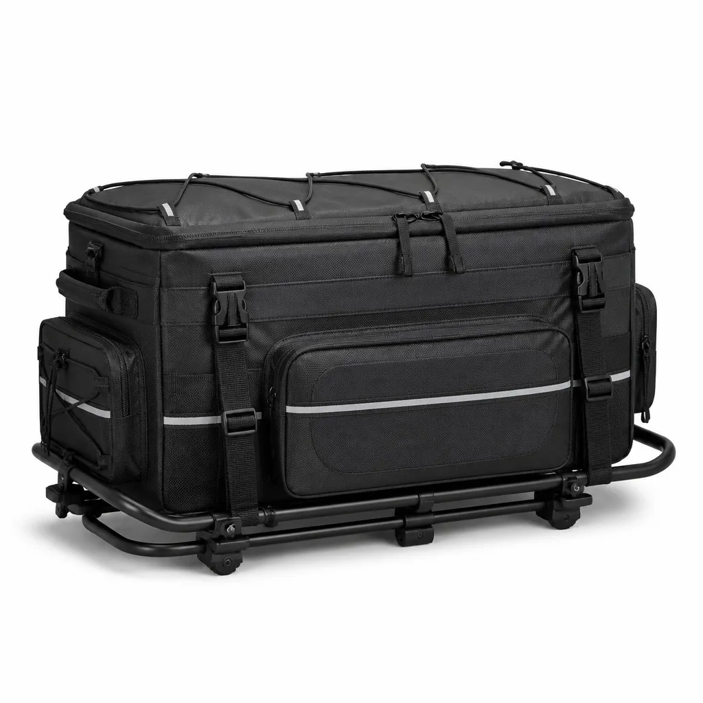 Cycling Trunk Bag Rack Mounted Large Capacity