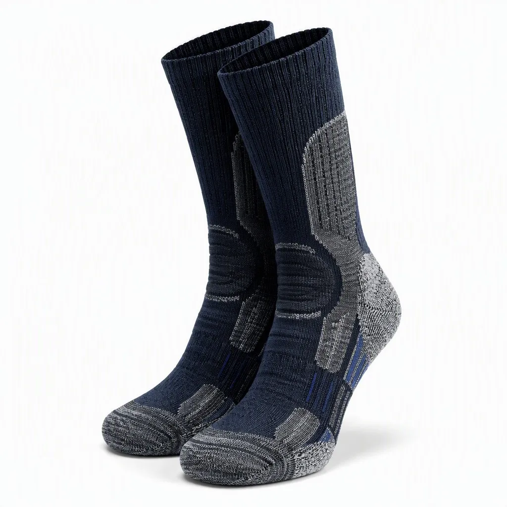 Custom Ski Socks Merino Wool Mid Weight Cushion