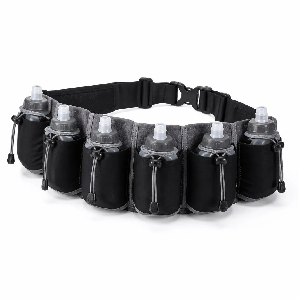 Custom 6-Gel Trail Running Nutrition Belt
