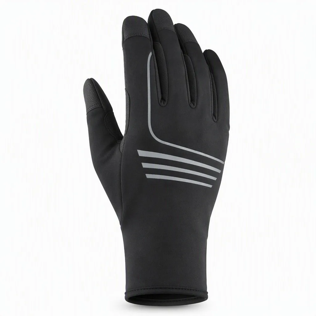 Custom Reflective Running Glove Winter Touch
