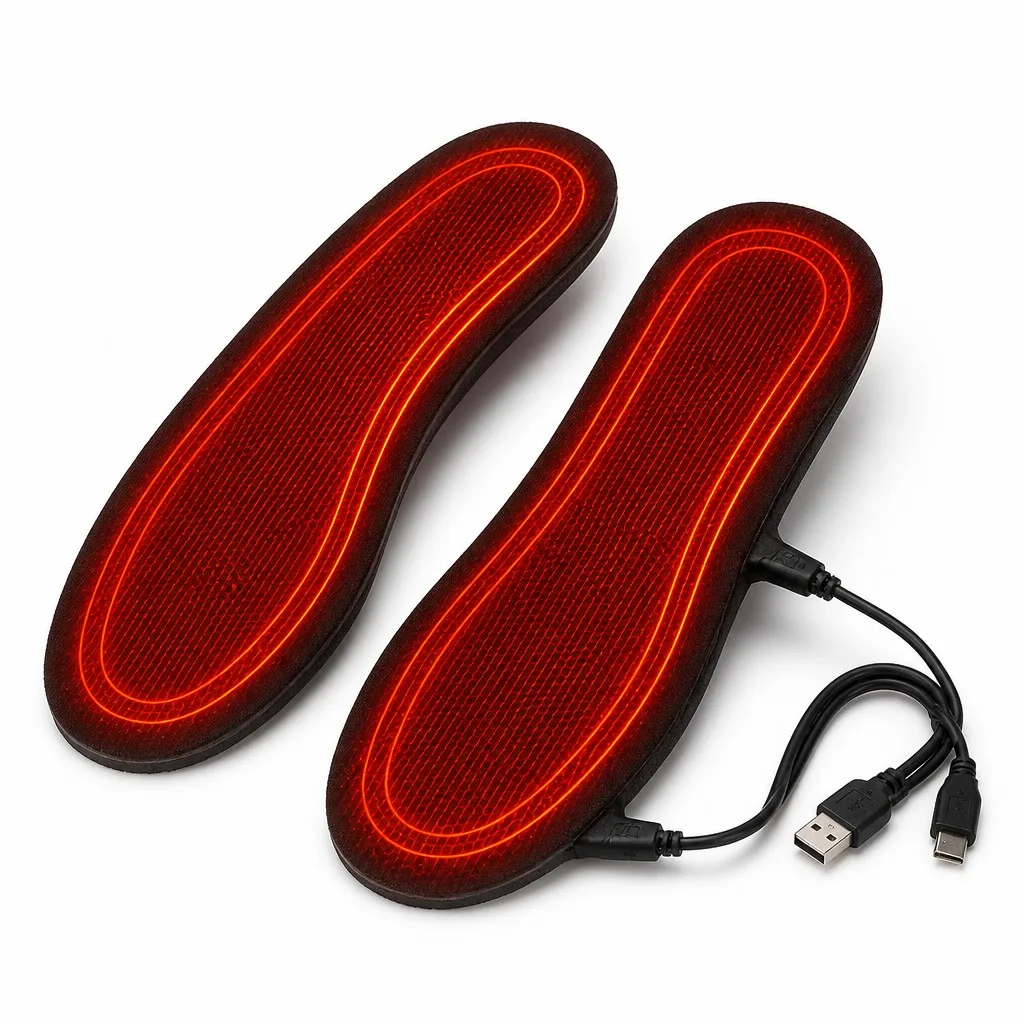 Heated Insoles Winter USB Rechargeable