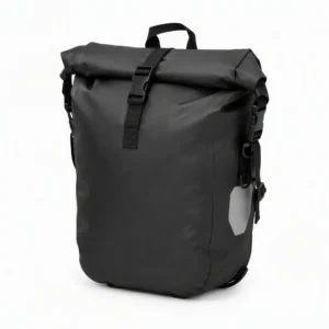 Custom Cycling Pannier Bag Waterproof Roll Top 2-Pack