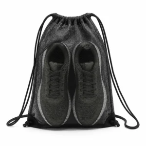 Custom Running Shoes Bag Lightweight Mesh Drawstring