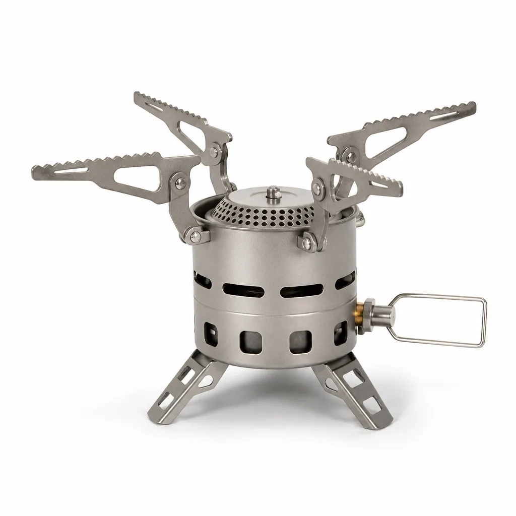 Custom Titanium Camping Stove Portable