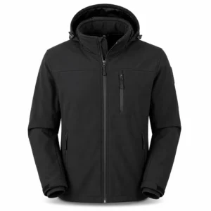 Custom Softshell Heated Outdoor Jacket Battery