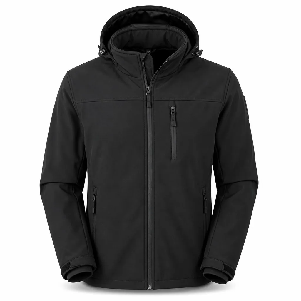 Custom Softshell Heated Outdoor Jacket Battery
