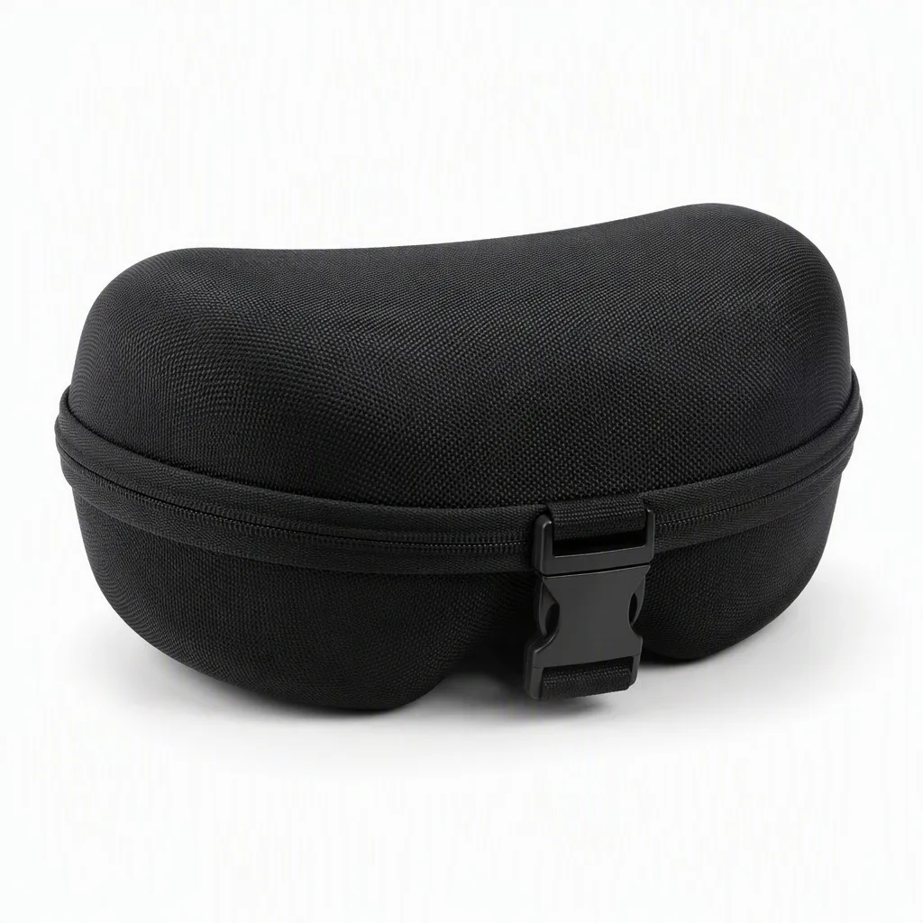Custom Magnetic Buckle Ski Goggle Case Hard Shell Protective Carry