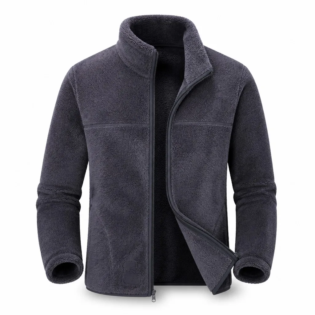Custom Fleece Heated Outdoor Jacket Battery