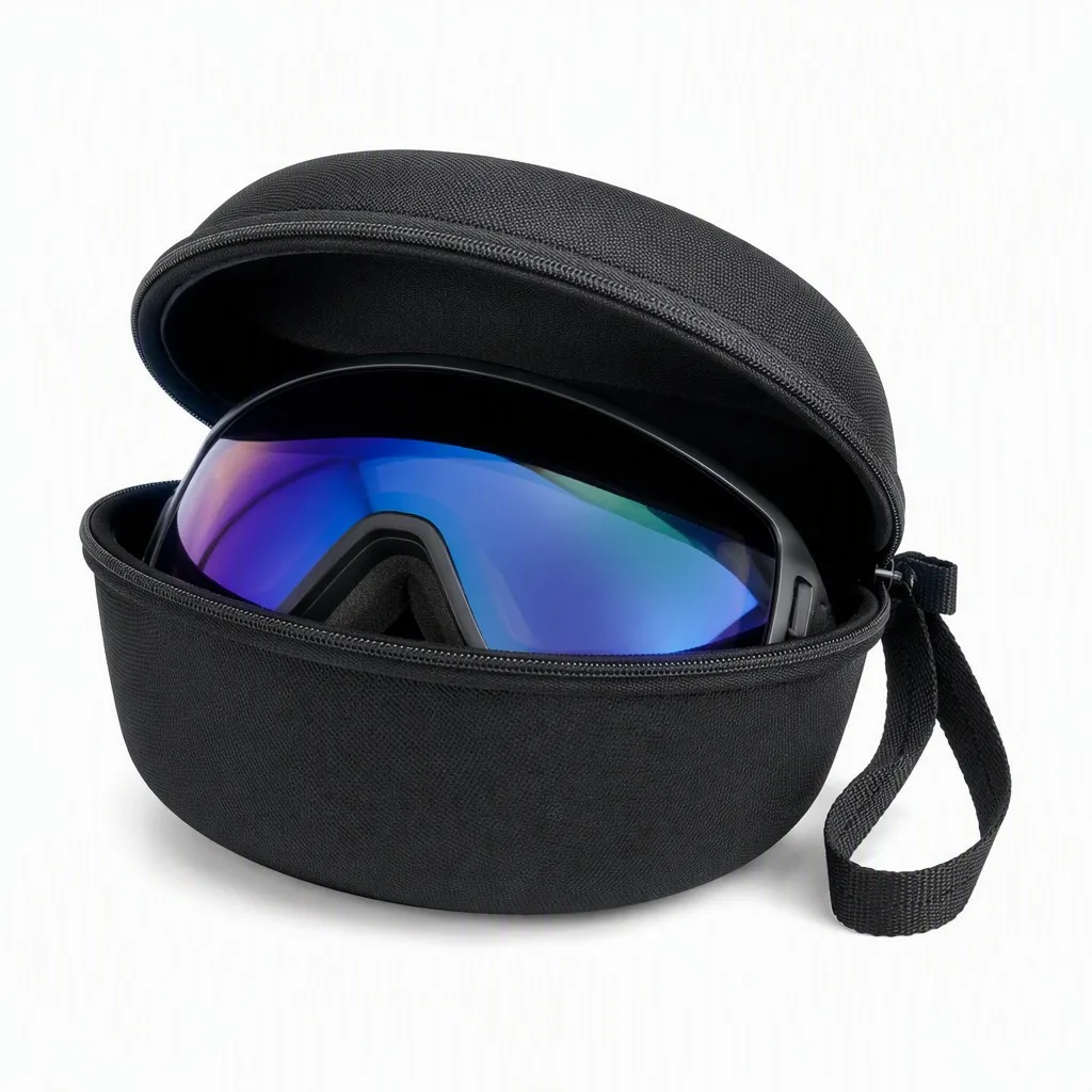 Custom Ski Goggle Bag Hard Shell Protective Case