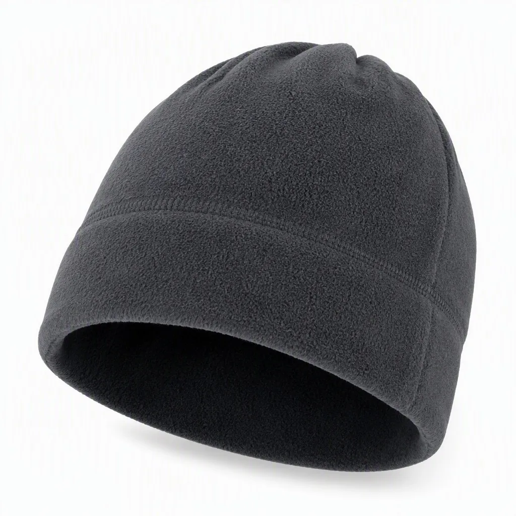 Custom Hiking Beanie Thermal Fleece Winter