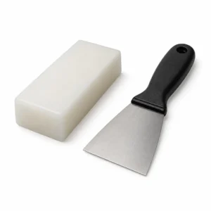 Custom Ski Wax Kit with All-Temp Universal Wax and Scraper