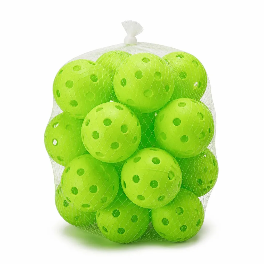 Custom Pickleball Balls Neon Green Seamless