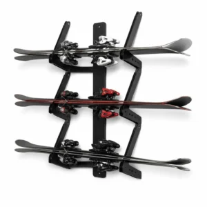 Ski Rack Wall Mount Storage for 3 Pairs