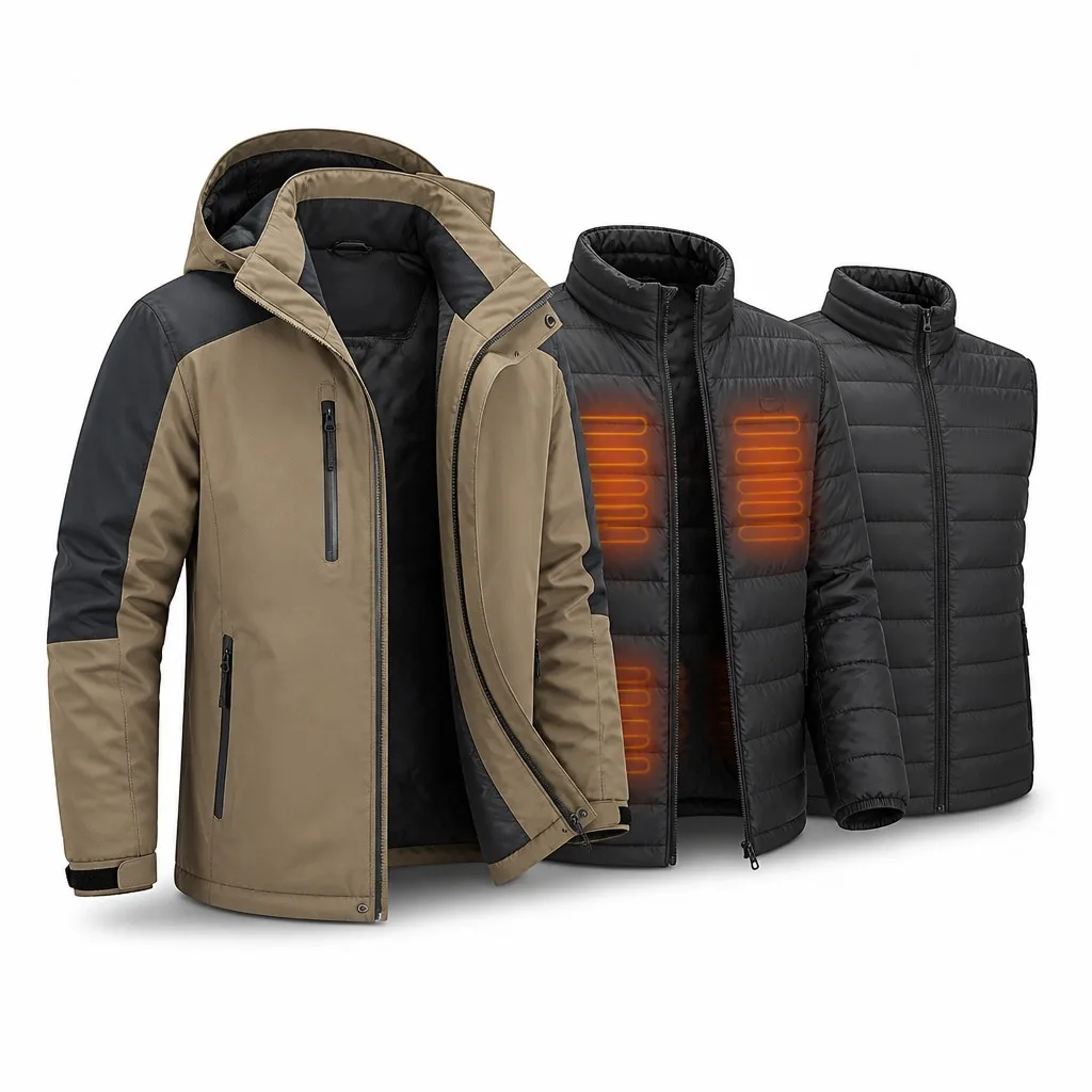 Custom 3-in-1 Heated Outdoor Jacket Battery