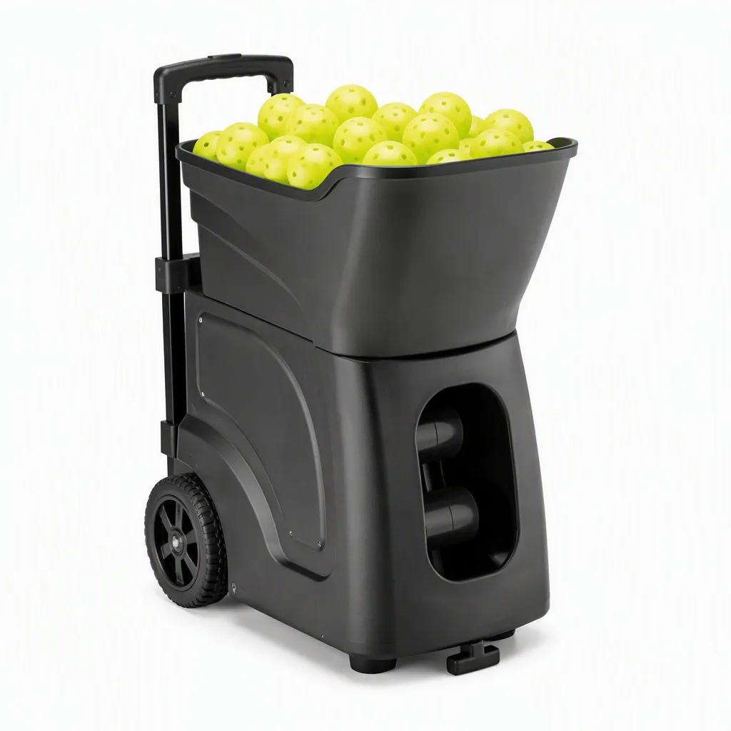 Custom Pickleball Ball Machine Rechargeable Portable