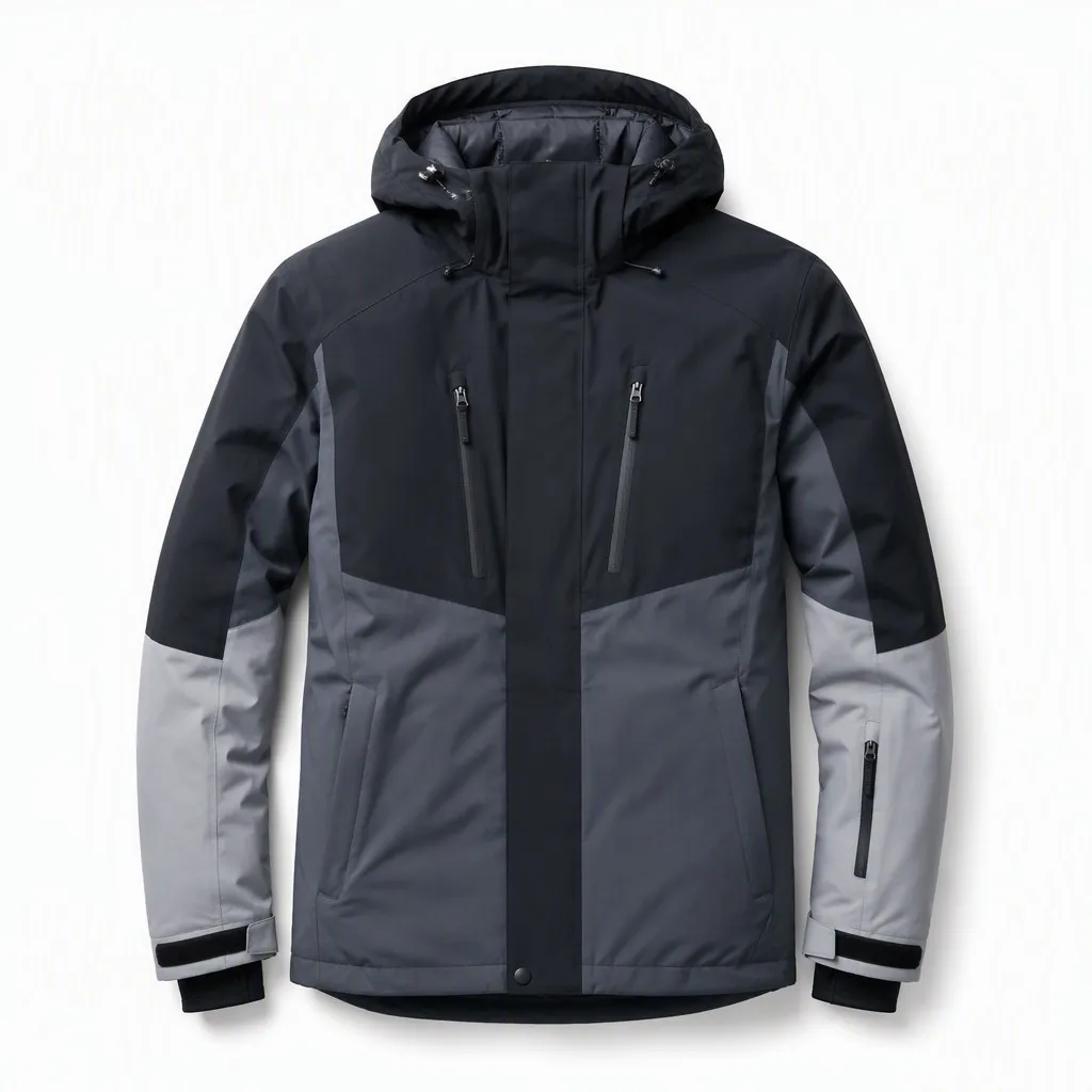 Custom Ski Jacket 3-Layer Waterproof Breathable 10K