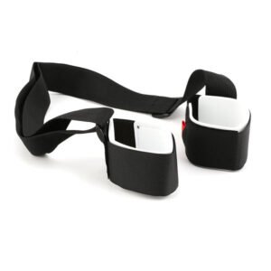 Premium Comfort Ski Carrier Strap with Hook Loop Tapes for Snowboarding & Pole Carry Function